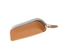 Wkldjf Practical Pen Bag PU Leather Case Large Capacity Pencil Bag Aesthetic School Office Supplies Large Capacity Pu Leather Pouch Aesthetic Pouch