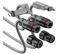 Wkldjf RJ45 Coupler For Small Satellite Ethernet Adapter Gen 2 Extending Satellite Cable