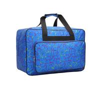 Wkldjf Sewing Machine Protective Bag Nylon Large Front Pocket for Supplies Portable Storage Case for Travel