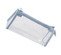 Wkldjf Simple Pen Bag Clear Pencil Case Pouches Practical Makeup Aesthetic School Supplies Practical Large Capacity Clear Aesthetic