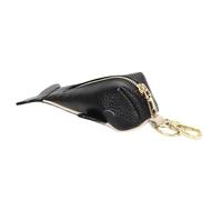 Wkldjf Small Whale Keychain Coin Purse Leather Zipper for Lovely Card Holder Keychain Zippers Change Wallet Small Minis Pouches Coin Purse