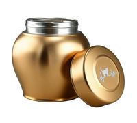 Wkldjf Stainless Steel Pet Memorial Ashes Urn Black Sealed Jar Cats Funeral Keepsakes Moistures Proof Dog Cremation Urn Garden Pet Loss Remembrances Keepsakes