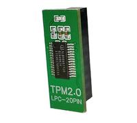 Wkldjf TPM 2.0 Encryption Security Module LPC 20Pin TPM2.0 Remote Card Security Module For 11 For GC-TPM20 Motherboard TPM Module
