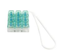 Wkldjf Transparently 9 Mechanical Keyboard Switches Tester Silicone Cord Stress Relief Toy For Office Home Travel Keyboard Switches Test Tool