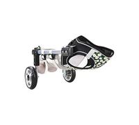 Wkldjf Walking Dog Cart for Disabled Pet Adjustable Two Wheel Wheelchair Mobility Aid Pet Adjustable Mobility Assist