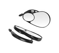 Wkldjf Wide Coverage Motorcycle Rear View Glass Night Day Clear Light Weight Wear Resistant Vibrations Control Handlebar Side