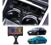 Wkopet Wireless Car Charger for BMW 2 Series (2022-2023) i3/3 Series (2020-2023) i4/4 Series (2021-2023) Support Original Car with NFC, 15W Fast Phone Charging Pad with USB + QC3.0 Accessories