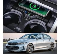 Wkopet Wireless Car Charger for BMW 3 Series G20 2020-2023/4 Series G22 2021-2023/2 Series 2022-2023,15W Qi Fast Charging Phone Charger Pad Center Console Accessory for Any Qi Compatible Phone