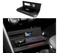 Wkopet Wireless Car Charger for VW Tiguan 2017-2022,Fast Charging Phone Charger Pad,15W Qi Fast Charging Phone Charger Pad Center Console Accessory for Any Qi Compatible Phone