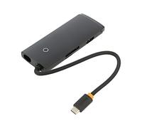 WKQX050001 Hub USB HDMI Female, MicroSD, SD, USB A Female x2, USB C Female BA...