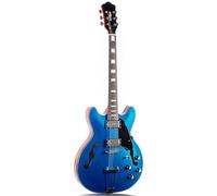 WKRTGFHJ Electric Guitar Kits Blue 22 Fret Jazz Electric Guitar