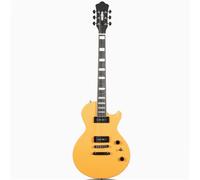 WKRTGFHJ Electric Guitar Kits Flat Jazz Electric Guitar(Yellow)