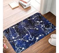 WKSGDSG Absorbent Doormat For Inside 60x40cm, Non Slip Indoor Door Mat For Front Door, Glow In The Dark Floor Mats, Easy Clean Welcome Mat For Entryway, Back Door, Entrance, All Weather, Easy Clean