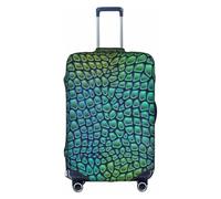 WKSGDSG Alligator Skin Luggage Cover Protective Washable Suitcase Cover Elastic Anti-Scratch Travel Suitcase Covers for Wheeled Suitcase Fits 29 to 32 Inch Luggage