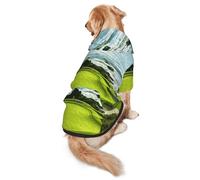 WKSGDSG Cozy Hoodie For Medium Large Dogs, Beach Golf Course, Cold Weather Warm Dog Sweatshirt With Hood & Pocket, Soft Fabric Pullover Winter Clothes For Pets, Adjustable Dog Hoodie For Daily Walk