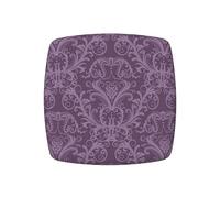 WKSGDSG Elastic Stretch Square Chair Cushion Covers 2 Pack, Purple, Removable Washable Chair Seat Cover For Home, Events, Bar Stools, Fits 35-48cm Chairs