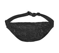 WKSGDSG Fanny Pack for Women & Men Abstract Chemistry Sport Waist Bag with Adjustable Belt Hands Free Waterproof Lightweight Crossbody Shoulder Bag Purse for Camping Travel, Carry All Phones Wallet