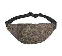 WKSGDSG Fanny Pack for Women & Men Petoskey Stone Sport Waist Bag with Adjustable Belt Hands Free Waterproof Lightweight Crossbody Shoulder Bag Purse for Camping Travel, Carry All Phones Wallet