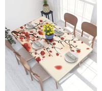WKSGDSG Fitted Tablecloth For Dining Room 4ft, Elastic Edged Table Cover