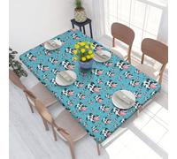 WKSGDSG Fitted Tablecloth For Dining Room 4ft, Elastic Edged Table Cover
