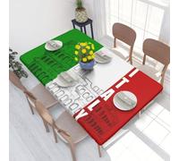WKSGDSG Fitted Tablecloth For Dining Room 4ft, Elastic Edged Table Cover