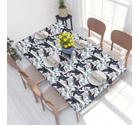 WKSGDSG Fitted Tablecloth For Dining Room 4ft, Elastic Edged Table Cover