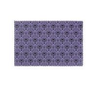 WKSGDSG Heat-Resistant Placemats Set Of 6, Thick Polyester Dining Table Mats 45x30cm, Non-Slip Placemat For Dinner Parties & Home Decor, Haunted Mansion Place Mat For Kitchen, Party, Easy To Clean