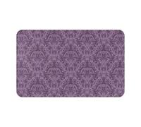 WKSGDSG Indoor Door Mat 80x49 Cm Purple Front Doormats Non-Slip Indoor Door Mats For Entryway Washable Absorbent Area Rug Soft Welcome Mats For Front Door Entrance Bathroom Inside
