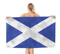 WKSGDSG Microfiber Beach Towels For Adults Scottish Large Pool Towels For Women Personalized Absorbent Travel Towel Oversized Soft Quick Dry Towel For Swimming Camping Yoga 130x80 Cm