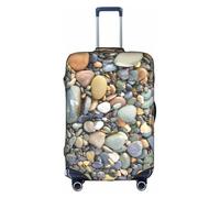 WKSGDSG Pretty Stones Luggage Cover Protective Washable Suitcase Cover Elastic Anti-Scratch Travel Suitcase Covers for Wheeled Suitcase Fits 29 to 32 Inch Luggage