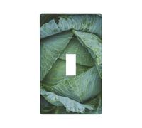 WKSGDSG Single Toggle Switch Cover Plate, Bright Cabbage, Decorative Wall Plate for Light Switches, Standard Switchplate, 1-Gang Switch Electrical Cover Plates, Decor Outlet Covers for Home & Office