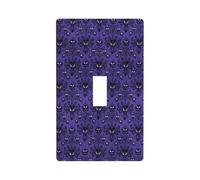 WKSGDSG Single Toggle Switch Cover Plate, Haunted Mansion, Decorative Wall Plate for Light Switches, Standard Switchplate, 1-Gang Switch Electrical Cover Plates, Decor Outlet Covers for Home & Office