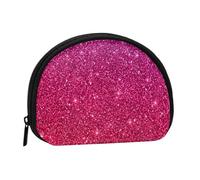 WKSGDSG Small Coin Purse with Zipper, Gradient Sequin Sparkle Mini Wallet Coin Pouch, Portable Change Purse for Women Girls, Fashion Ladies Canvas Coin Bag with Keychain Credit Card Id Storage Bag