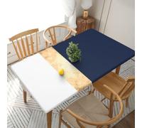 WKSGDSG Stretch Table Cover For 5ft Dining Table, Fitted Table Protector