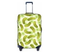 WKSGDSG Sushi Dill Pickles Luggage Cover Protective Washable Suitcase Cover Elastic Anti-Scratch Travel Suitcase Covers for Wheeled Suitcase Fits 29 to 32 Inch Luggage