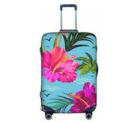 WKSGDSG Travel Luggage Cover Protector Hello Hawaii Elastic Suitcase Cover Fits 22-24 Inch Luggage, Universal Anti-Scratch Detachable Carry on Luggage Covers with Concealed Zipper