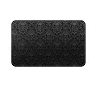 WKSGDSG Washable Indoor Doormat Gothic Wallpaper Skull Entrance Rug For Indoor/Outdoor, Non Slip Floor Inside Back Door Mats, Quick Absorbent Welcome Mat Door Mats For Entryway 49x80 Cm
