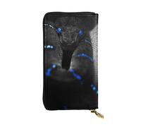 WKSGDSG Zipper Wallet for Women, 3D Snake, Large Capacity Checkbook Long Clutch Wallet with Coin Pocket, Faux Leather Organizer for Cash, Cards, Travel, Daily Use, Gift