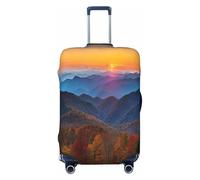 WKSZCYHLKL Blue Ridge Parkway Mountains Print Suitcase Cover Luggage Covers for Suitcase Elastic Luggage Protector Covers