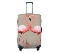 WKSZCYHLKL Flamingos and Flowers Print Suitcase Cover Luggage Covers for Suitcase Elastic Luggage Protector Covers