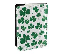 WKSZCYHLKL Happy St Patrick's Day Print Passport Holder Pu Leather Travel Wallet Passport Case Passport Covers 6.5 Inch Multiple Card Slots for Men and Women