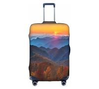 WKSZCYHLKL Luggage Covers for Suitcase Blue Ridge Parkway Mountains Print Suitcase Cover Elastic Luggage Protector Covers
