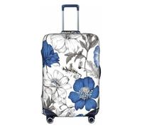WKSZCYHLKL Luggage Covers for Suitcase Colorful Flower Bird Print Suitcase Cover Elastic Luggage Protector Covers