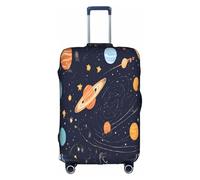 WKSZCYHLKL Luggage Covers for Suitcase Constellation Star Clusters Print Suitcase Cover Elastic Luggage Protector Covers