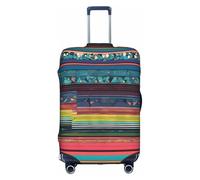 WKSZCYHLKL Luggage Covers for Suitcase Ethnic Geometric Pattern Print Suitcase Cover Elastic Luggage Protector Covers