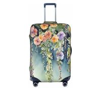 WKSZCYHLKL Luggage Covers for Suitcase Floral Ivy Blossoms Tree Print Print Suitcase Cover Elastic Luggage Protector Covers