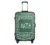WKSZCYHLKL Luggage Covers for Suitcase Formulas Shapes Theory Math Lesson Word Print Suitcase Cover Elastic Luggage Protector Covers
