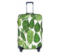 WKSZCYHLKL Luggage Covers for Suitcase Monstera Deliciosa Banana Palm Print Suitcase Cover Elastic Luggage Protector Covers