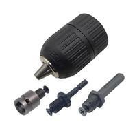 WKWPYCYUH 2-13mm Precise Keyless Drill Chuck Converter 1/2inches -20UNF Thread Quick Change Adapter SDS-Plus Shank 1/4inches Hex Chuck(4pcs Set)