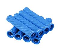 WKWPYCYUH 8pcs Spark Plug Wire Boots 6 Inches 2500° Heat Shield Protector Sleeve SBC BBC 350 454 Fit For Chevy Fit For Ford Red Blue Black ignition coil(Blauw)